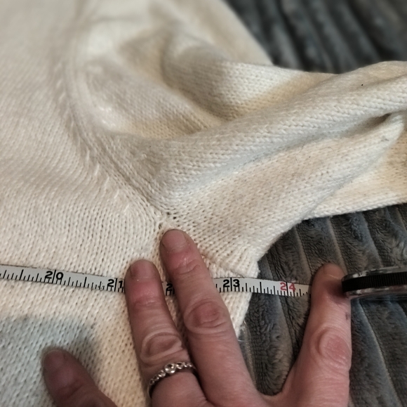 Chico's Cream Ivory Long Cardigan Sweater Duster Sz 4 (US 2XL) - Picture 9 of 9